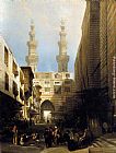 A View in Cairo by David Roberts